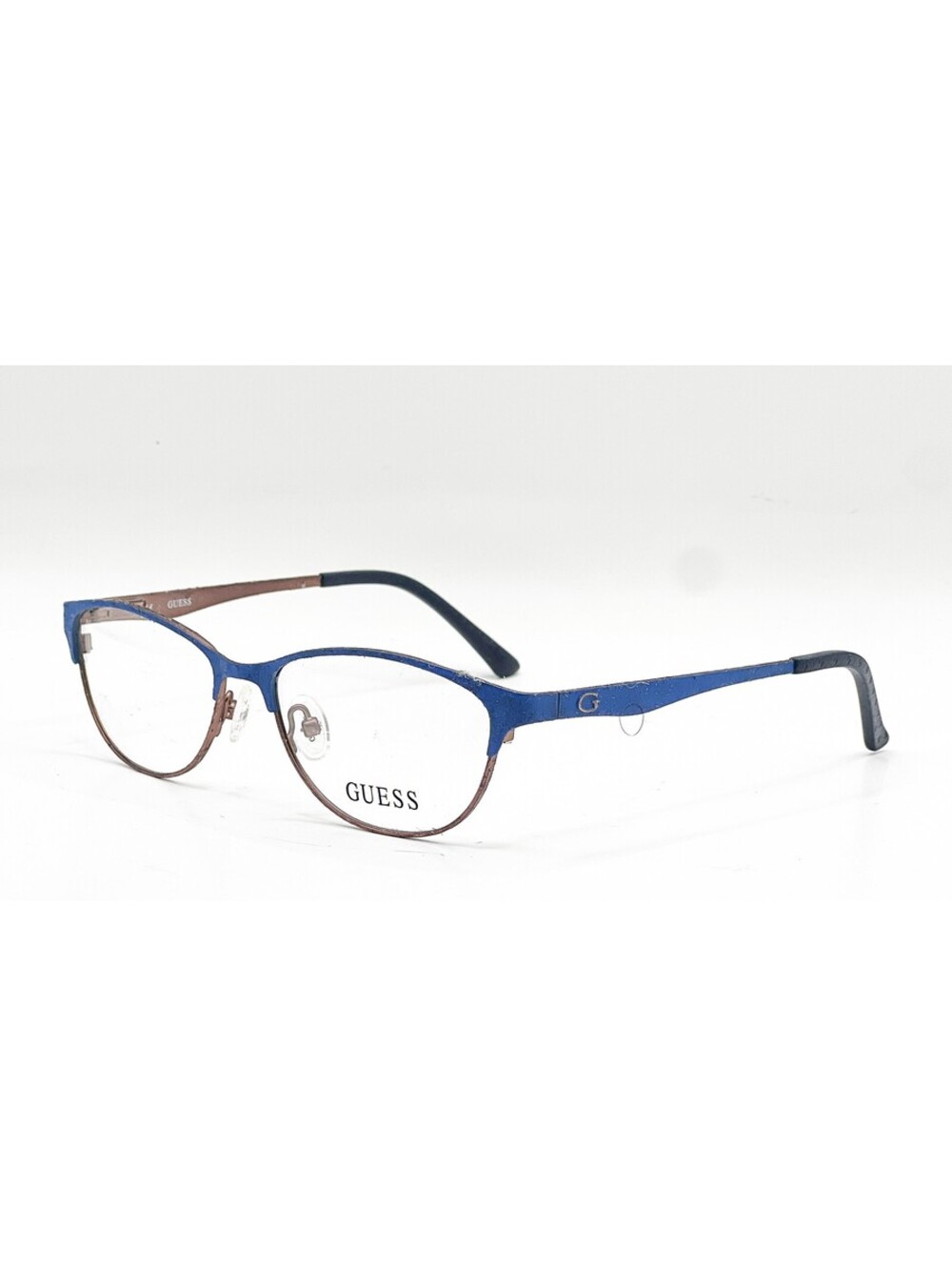 Guess Gu 2504 091 Matte Blue Authentic Eyeglasses 53-15-135
